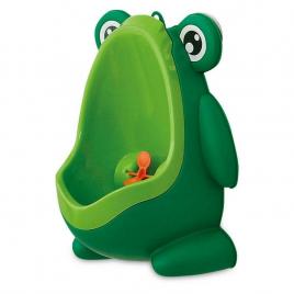 Pisoar baieti frog, cu ventuze, freeon, green