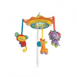 Playgro - carusel muzical cu proiector lumea junglei