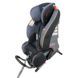 Scaun auto klippan triofix maxi 9-36 kg cu baza isofix black/orange