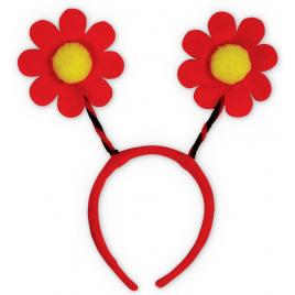 Accesoriu deghizare floare rosie