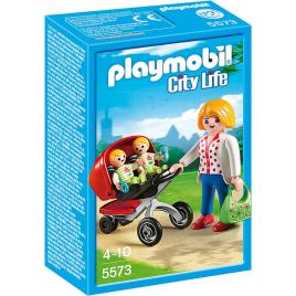 Playmobil city life - carucior cu gemeni