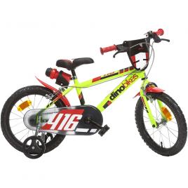 Bicicleta copii dino bikes 16' 416 galben