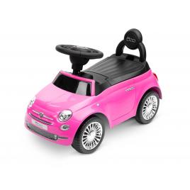 Jucarie ride-on toyz fiat 500 roz