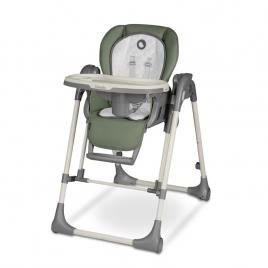 Lionelo - scaun de masa si balansoar, 2 in 1, laurice, transformabil, multifunctional, inaltime si spatar reglabile, cu melodii de leagan, 0 luni+, conform cu standardele europene de securitate en 14988, en 16120, verde