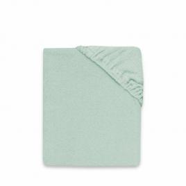 Miminu - cearceaf cu elastic, pentru pat 160x80 cm, din terry, material certificat oeko tex standard 100, cold mint