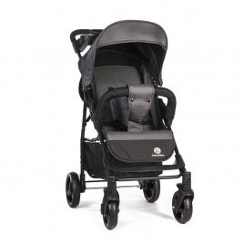 Petite&mars - carucior sport easy, 6-36 luni, cos depozitare mare, carbon grey