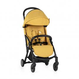 Petite&mars - carucior sport up, ultracompact si usor, 6 luni+, 5.8 kg, bara detasabila, sustine pana la 22 kg, galben