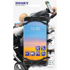 Suport universal pentru telefon dooky negru