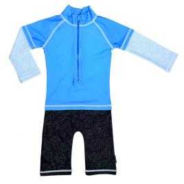 Costum de baie blue ocean marime 98-104 protectie uv swimpy