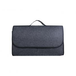 Geanta portbagaj prevazut cu banda velcro pentru fixare, gri inchis, 50 x 15 x 23 cm, VIVO CB100