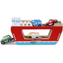 Set de joaca din lemn feribot melissa and doug