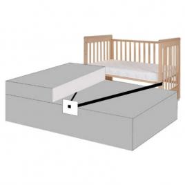 Sistem de prindere pentru patut co-sleeper treppy