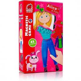 Joc educativ magnetic alice si polly roter kafer