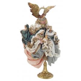 Figurine religioase din polirasina si textil rinascimento 30x23x51 cm