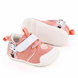 Pantofi roz somon pentru fetite (marime disponibila: marimea 24)