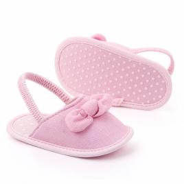 Sandalute roz inchise in fata - fundita (marime disponibila: 3-6 luni (marimea