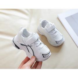 Adidasi albi pentru copii - space (marime disponibila: marimea 25)