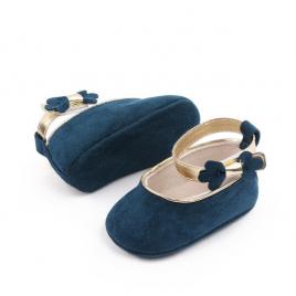 Pantofiori bleumarine tip balerini (marime disponibila: 9-12 luni (marimea 20