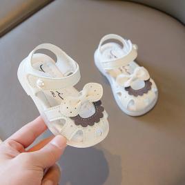Sandale albe pentru fetite - sonya (marime disponibila: marimea 21)