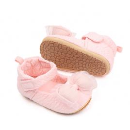 Pantofiori roz pentru fetite - sweet (marime disponibila: 3-6 luni (marimea 18