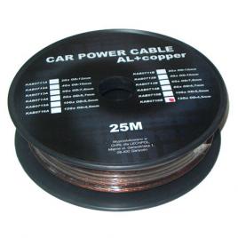 Cablu putere cu-al 12ga (4.5mm/3.31mm2) 25m n