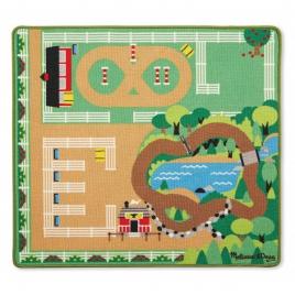 Covor de joaca ferma calutilor - melissa and doug