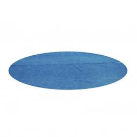 Prelata solara acoperire piscina 366 cm, rotunda, albastra, 356 cm, bestway flowclear 