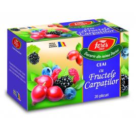 Ceai fructele carpatilor (multifructe) 20dz fares