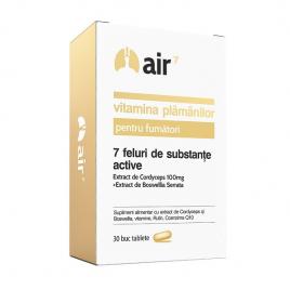 Air7 vitamina plamanilor pentru fumatori 30cps