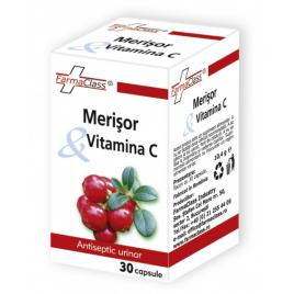 Merisor vitamina c 30cps
