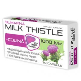 Milk thistle+colina 30cps