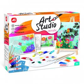 Atelierul de pictura art studio acrylic