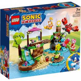 Lego sonic insula lui amy pentru salvarea animalelor 76992