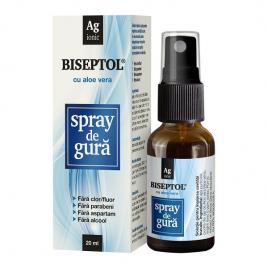 Biseptol spray de gura cu aloe vera 20 ml dacia plant