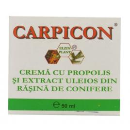 Crema carpicon cu propolis & rasina conifere 50ml elzin plant