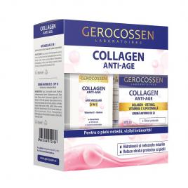 Collagen-apa micelara 300ml + crema antirid zi 50ml