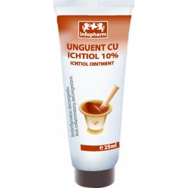 Unguent cu ichtiol 10% 25ml infopharm