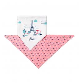 Barbita triunghi-esarfa - 2 bucati 879 babyono paris +0 luni
