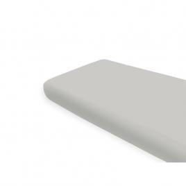 Miminu - cearceaf cu elastic, din bumbac certificat oeko tex standard 100, pentru pat 160x80 cm, colectia royal, grey