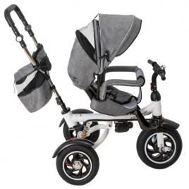 Tricicleta si Carucior pentru copii Premium TRIKE FIX V3 culoare Gri