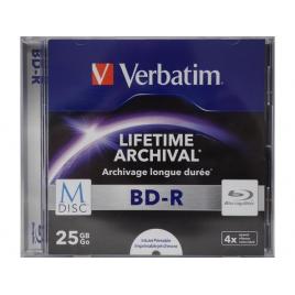 Verbatim m-disc bd-r 4x 25 gb inkjet printable