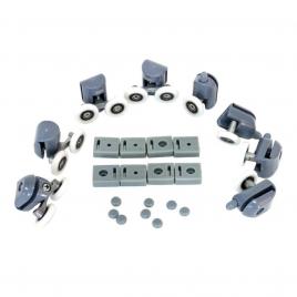 Set 24 piese reconditionare cabina de dus, culoare gri