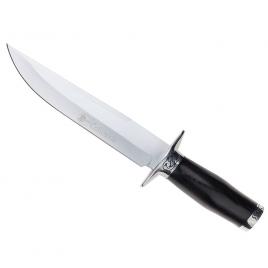 Cutit de vanatoare columbia®, truthful blade, 32.5 cm, negru, teaca inclusa
