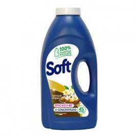Detergent lichid pentru rufe soft argan 2,25 litri, 45 utilizari