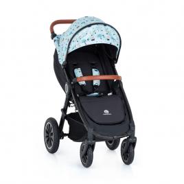 Petite&mars - carucior sport, street+ air, include capotina impermeabila editie limitata, cu fereastra, husa picioare, cos de bagaje, cu roti gonflabile, centura de siguranta in 5 puncte, pana la 25 kg, 6 luni+, ocean