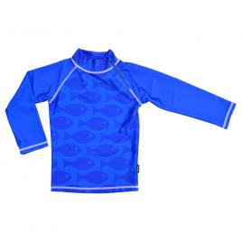 Tricou de baie fish blue marime 122-128 protectie uv swimpy