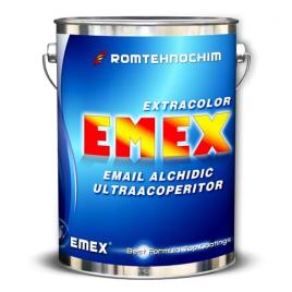 Email alchidic “emex extracolor” - alb - bid. 23 kg