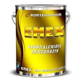 Grund alchidic anticoroziv “emex” - rosu - bid. 6 kg