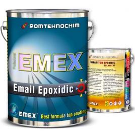 Pachet email epoxidic “emex” - alb - bid. 4 kg + intaritor - bid. 0.76 kg