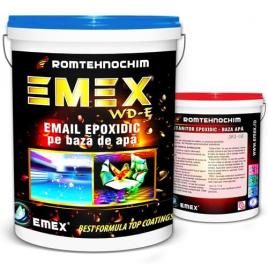 Pachet email epoxidic emulsionat “emex wd-e” - alb - bid. 10 kg + intaritor - bid. 10 kg